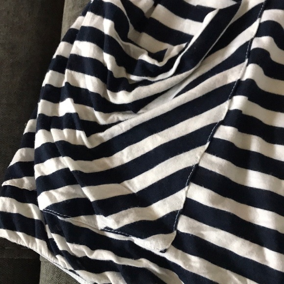 Navy and white "bubble" skirt - Picture 3 of 7